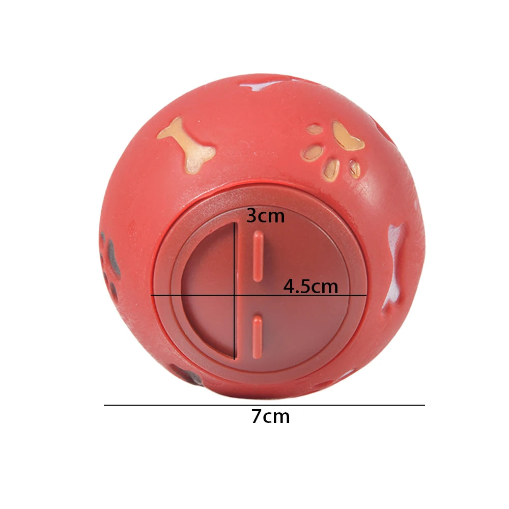 Pet Toys Ball Dog Food Treat Feeder Supplies Chew Leakage Food Ball Food Dispenser