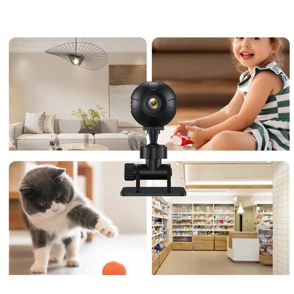 WiFi Indoor Camera For Home Security Camera With Night Vision Motion Detection Home Cameras Indoor Dog Nanny Baby Monitoring