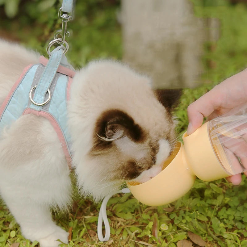 Portable Water Bottle for Small Large Dogs Puppy Drinking Bottle Travel Pet Drinker Leakproof Dog Bowl Food Containers Dispenser