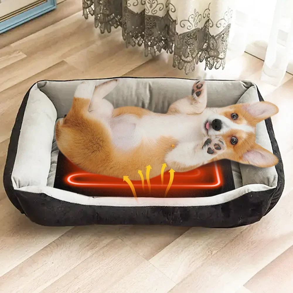 Pad Dog Cat Bed Heat Pad Pet Reptile Heating Warmer Pad