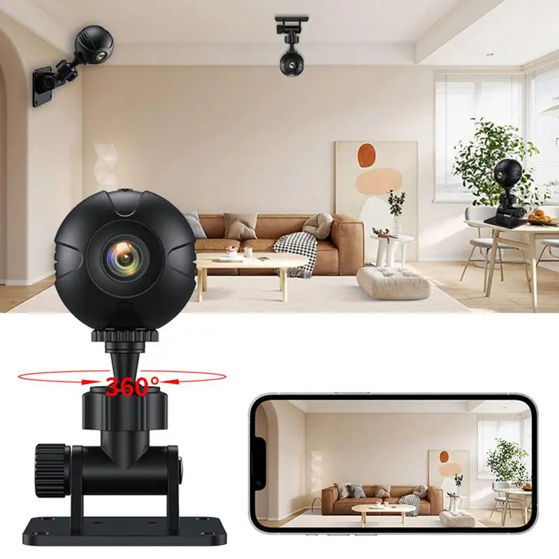 WiFi Indoor Camera For Home Security Camera With Night Vision Motion Detection Home Cameras Indoor Dog Nanny Baby Monitoring