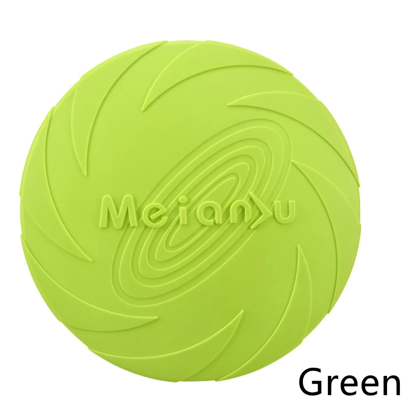 15/22cm Silicone Flying Disc Dog Toy Fashion Multicolor Resistant